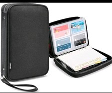 Zannaki A5 Zipper Binder, 6