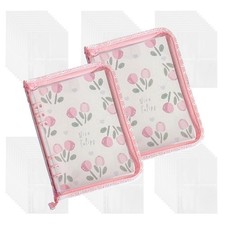 2 Pcs A5 6 Ring Binder